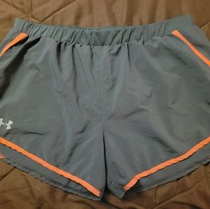 Women's Under Armour running shorts